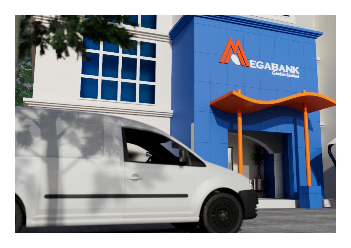 Mega Bank, The Gambia — Branch & Fleet Branding