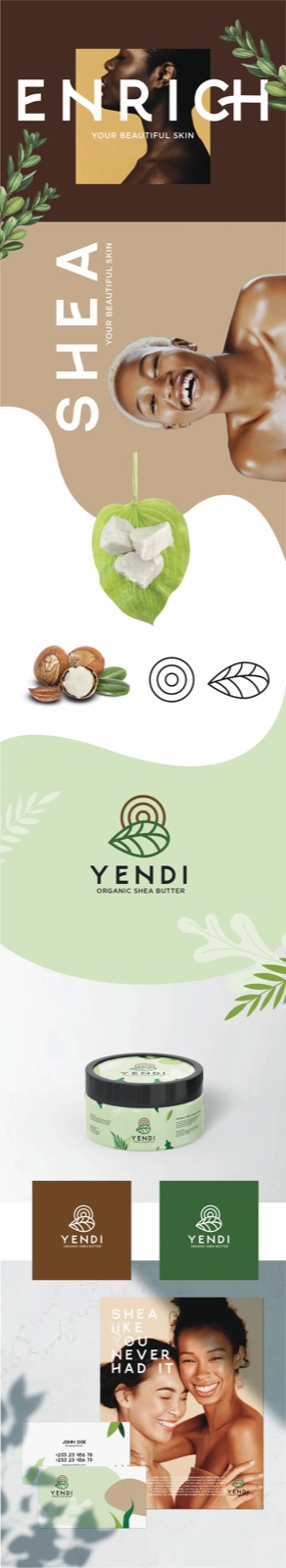 Yendi Shea Butter — Brand & Packaging